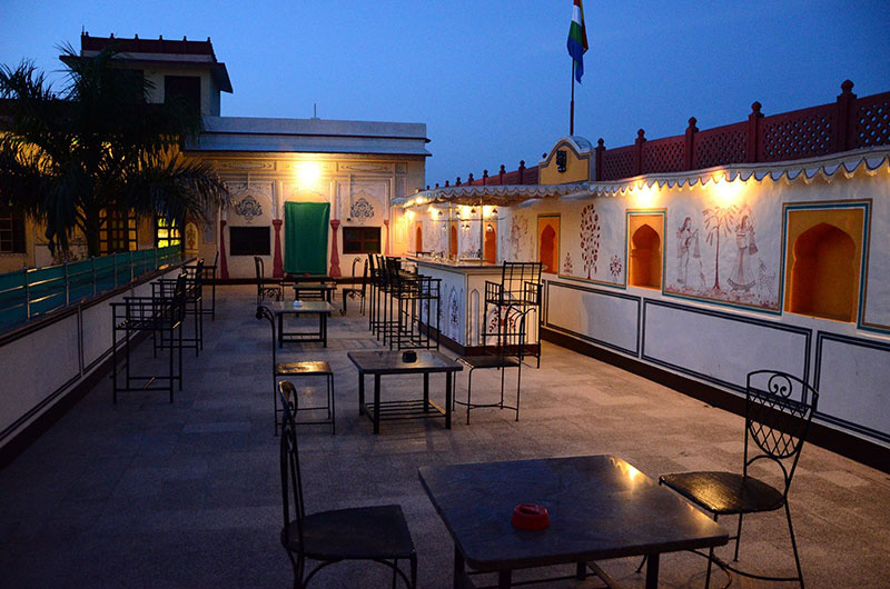 Hotel Burja Haveli, Alwar, Rajasthan - Bar